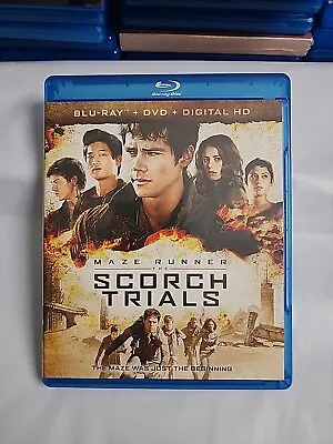 Maze Runner: The Scorch Trials (Blu-ray + DVD 2015) • $4