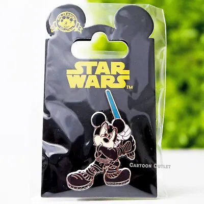 Disney Star Wars Mickey Mouse Pin As Anakin Skywalker With Light Saber New • $9.95