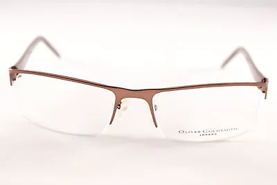 NEW Oliver Goldsmith G4067 Semi-Rimless L8401 Eyeglasses Frames • £39.99