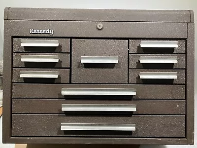 Kennedy 10-Drawer  Mechanics Tool Chest 26-1/8 X 12-1/8  X 18-7/8  USA • $475