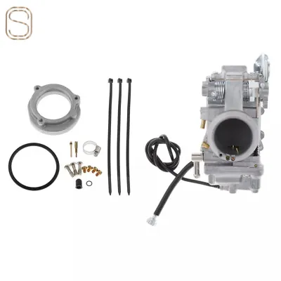 Smoothbore Carburetor For Mikuni HSR45 45mm Carb Harley EVO Twin Cam TM45-2K New • $99.99