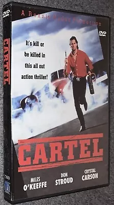 Cartel DVD Miles O'Keefe Don Stroud Crystal Carson Suzee Slater 1990 • $24.99