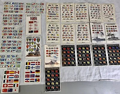 Nautical Flags Shipping Company House Flags Country Marine Flags Postcards Etc • £25