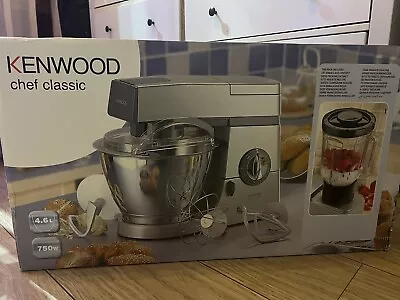 Kenwood Chef Classic KM400 1998 - Titanium (rare New Unopened) With Blender. • £100