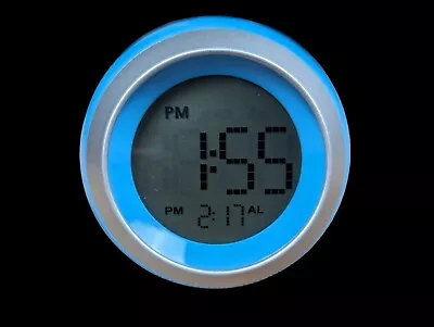 RARE Retro Timex Indiglo Multi Color Night Light 8 Ball Alarm Clock • $24.99