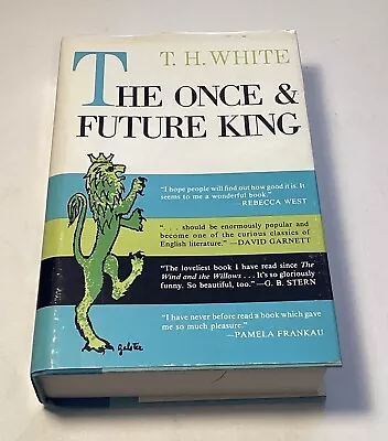 The Once & Future King By T.H. White VINTAGE HARDCOVER BOOK LIKE NEW 1958 Arthur • $20.99