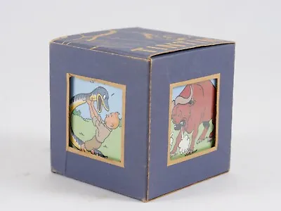 HERGÉ Moulinsart Cube Articulated Animals Tintin To The / Of Congo Of 2002 New • $45.61