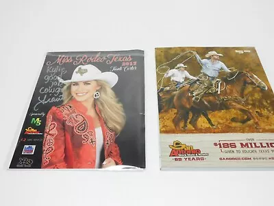 Miss Rodeo Texas 2017 Autograph Picture Tianti Carter/ Askey And Book • $29.95