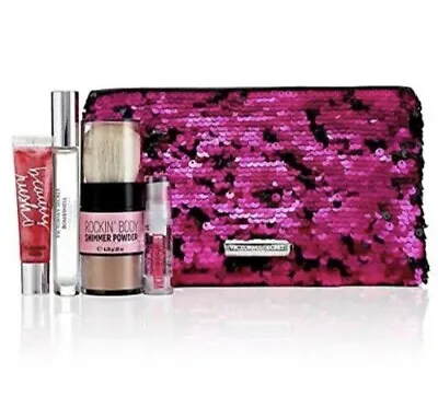 5pc Victoria's Secret Bombshell Pink Diamonds ROCKIN Body Beauty Rush Gift Set • $39.99