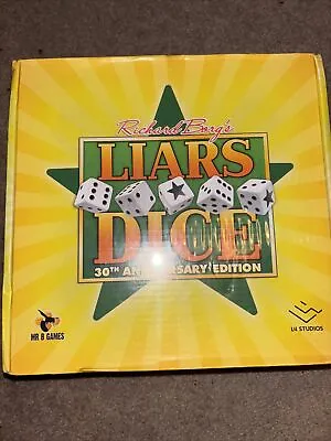 Mr. B Boardgame Liars Dice (30th Anninversary Ed) Box VG+ • £29.99