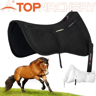 TOPARCHERY Cotton English Saddles Pad Horse Saddle Pad With Soft Memory Foam • $42.06