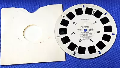 Rare Falstaff Brewing 4th Qtr Promotion 1956 Advert Commercial View-master Reel • $125.99