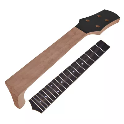 Mahogany Ukulele Neck And Fretboard For 23 Inch Concert Ukulele Parts • $36.17