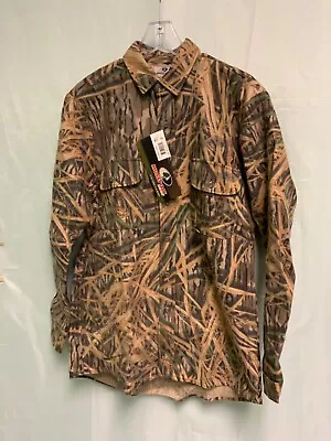 Mossey Oak Mens Chamois Camo Shirt Size Medium • $22.99