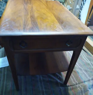 Mid Century Walnut Mersman End Table / Side Table  (ET187) • $399