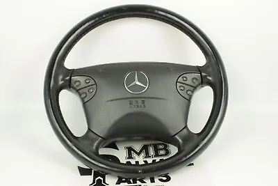 95-02 Mercedes W210 E420 E430 E500 Steering Wheel Wood Trim NoBag 2104601403 OEM • $99.45