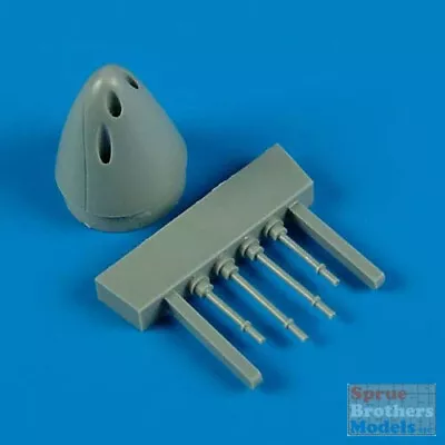 QBT72393 1:72 Quickboost F9F-2 Panther Correct Nose W/Gun Barrels (HBS Kit) • $14.89