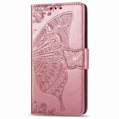 $14.78 • Buy For Samsung S21 S20FE Note20 Butterfly Magnetic Leather Wallet Stand Case Cover 