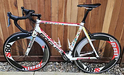 Jelly Belly Pro Cycling Team 58cm FOCUS Full Carbon Fiber Road Bike W/ SRAM S80 • $2999.95