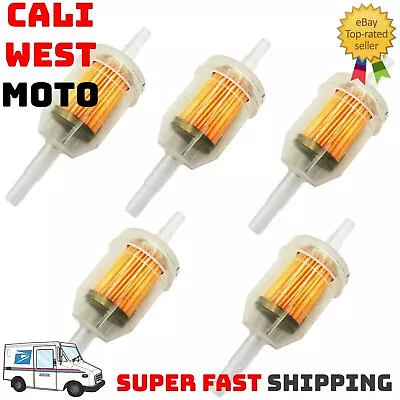 Fuel Filter 5 Lot In Line Universal Gas Filters Tractor Mower Vw Bug All New • $12.85