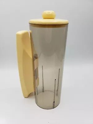 Vtg Dixie Wall Mount Kitchen 5 Oz Cup Dispenser Clear Ivory Beige • $19.50