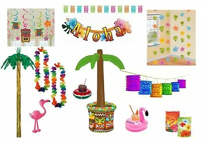 £2.99 • Buy Hawaiian Party Birthday Summer Tropical Luau Tiki Palm Tree Decorations Props