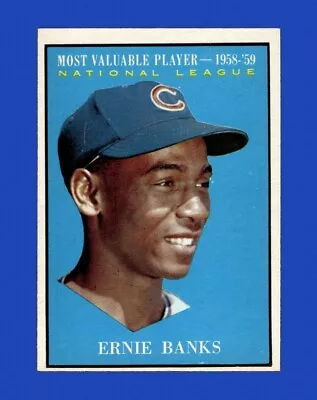 1961 Topps Set-Break #485 Ernie Banks EX-EXMINT *GMCARDS* • $0.79