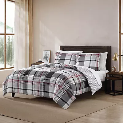 - Queen Comforter Set Reversible Microsuede Bedding With Matching Sham(S) Casu • $112.99