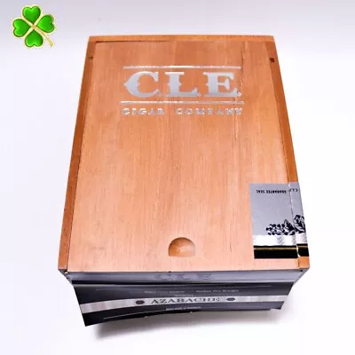 C.L.E. Azabache Maduro Empty Wood Cigar Box 6.5  X 5  X 4.25  • $5.55