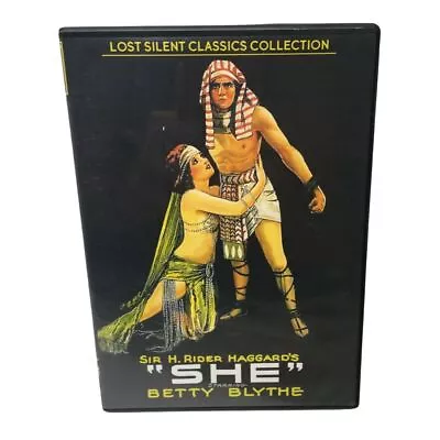 She: A Lost Silent Classics Collection - Sir H. Rider Haggard DVD • $117