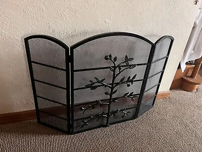 Pottery Barn Iron Fireplace Screen  • $199