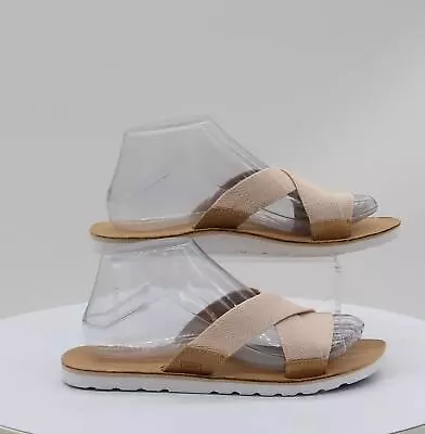 £19.24 • Buy Reef Ladies Uk 8 Eu 41 Natural Voyage Slides Sliders Rrp £60 Gr