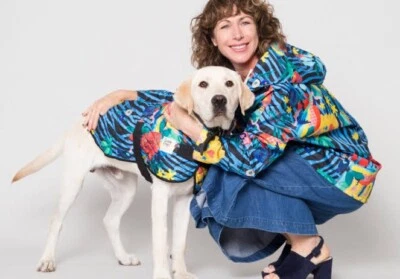 $110 • Buy Cute Gorman River Of Love” Raincoat Coat Size S/M