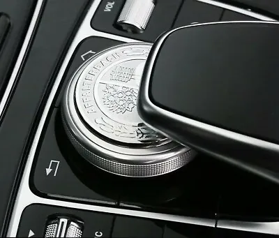 Alloy Multimedia Control Badge Sticker Emblem AMG Mercedes Benz C E GLC GLE GLS • $19.95