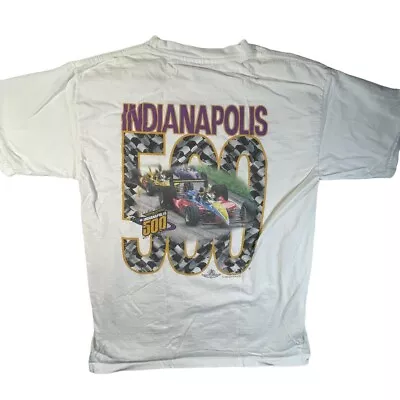 Vintage 1996 Indianapolis Indy 500 T-shirt Men's Large Fit • $29.99