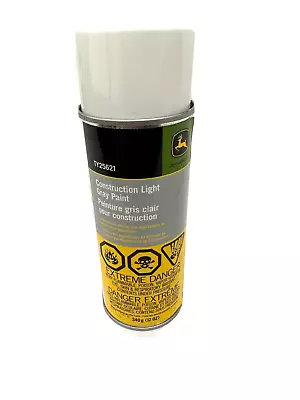 John Deere Construction Light Gray Spray Paint Can TY25621 • $16.04