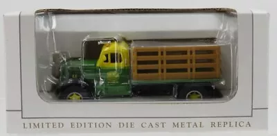 SpecCast John Deere 1:50 White WC22 Stakebed Die Cast Truck #38015 • $59