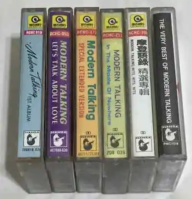 Modern Talking 1985-1988 Special Version Taiwan + Malaysia Cassette Tape X 6 • $249.99