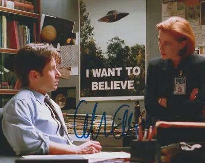 Gillian Anderson Signed Scully The X-Files 8x10 Photo • $99.99