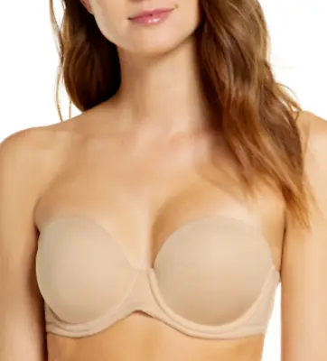 New Wacoal 854119 Red Carpet Full Busted Strapless Beige Bra Size 30g • $24.99