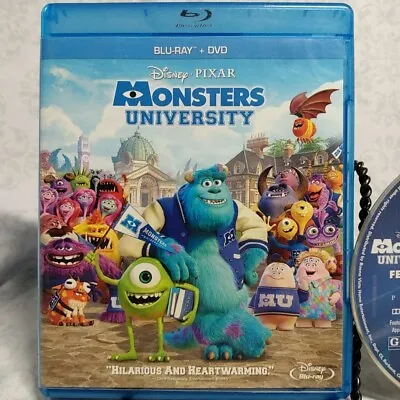 Monsters University (Blu-ray Combo Pack) DVD SWB Combined Shipping • $4.24