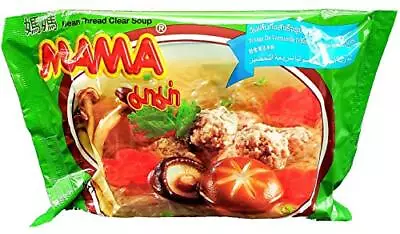 MAMA Ramen Style Instant Oriental Noodles | Bean Thread Clear Soup Flavor | 10 P • $26.24