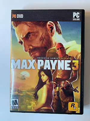 Max Payne 3 PC Game XP/Vista/Win 7 2012 - 4 Discs • $14.99