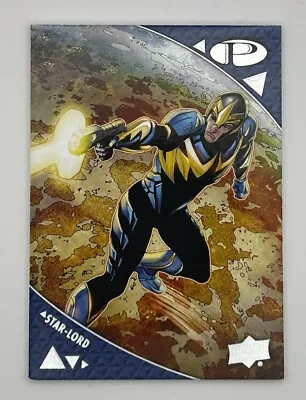 2019 Upper Deck Marvel Premium Base Parallel Star-Lord Serial 84/100 Card No. 42 • $24.99