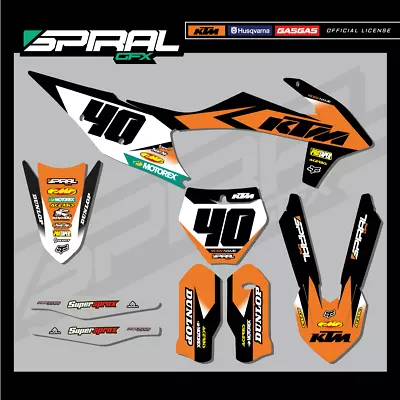 Custom MX Graphics Kit KTM SX SXF 125 250 350 450 Modified 2019 ALL YEARS • $159.99