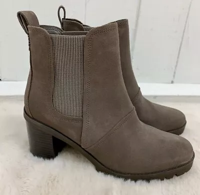 Ugg Hazel Brown Chunky Chelsea Boots Size 9.5 • $79