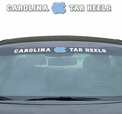 New NCAA North Carolina Tar Heels Car Truck Suv Windshield Vinyl Decal • $13.28