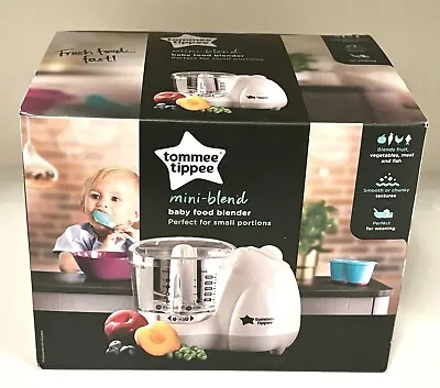 TOMMEE TIPPEE Mini-Blend Baby Food BLENDER Chopper Food Processor Weaning • £21.99