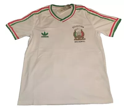 New Adidas Mexico Retro Away 1985 Classic Jersey Mens Large • $45