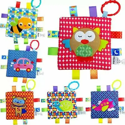 Loopy Links Pushchair Toy Taggie Blanket Soft Baby Babies Fiddler Tag Comforter • £5.99